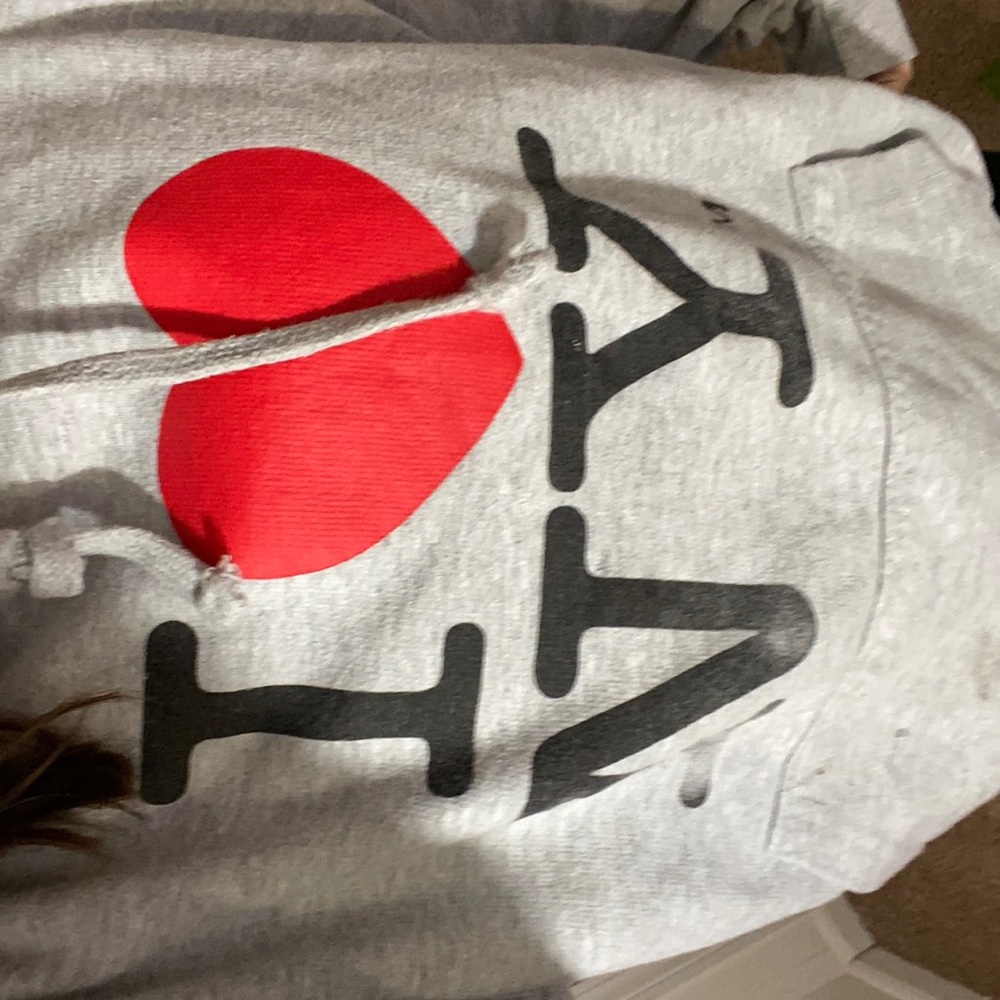 A cute gray hoodie